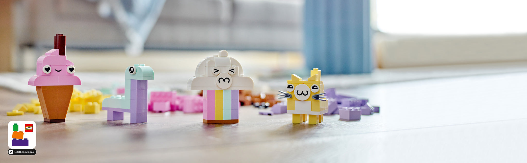 LEGO 11028 Kreatives Spielen mit Pastellfarben
