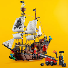 LEGO 31109 Pirate ship, pirate inn or skull island