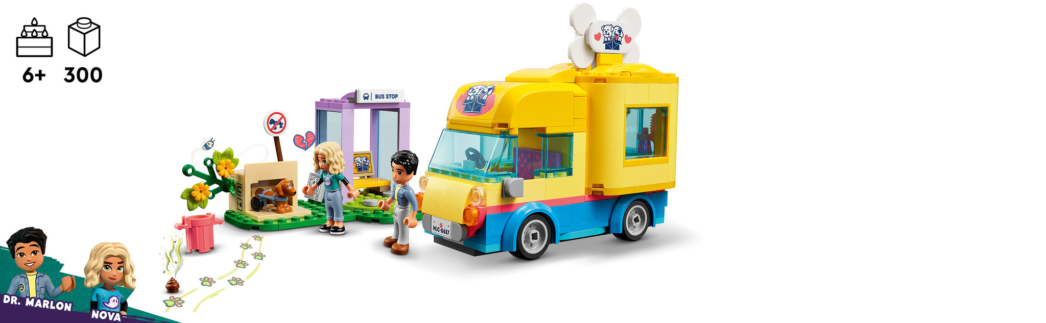 LEGO 41741 Dog Rescue Truck