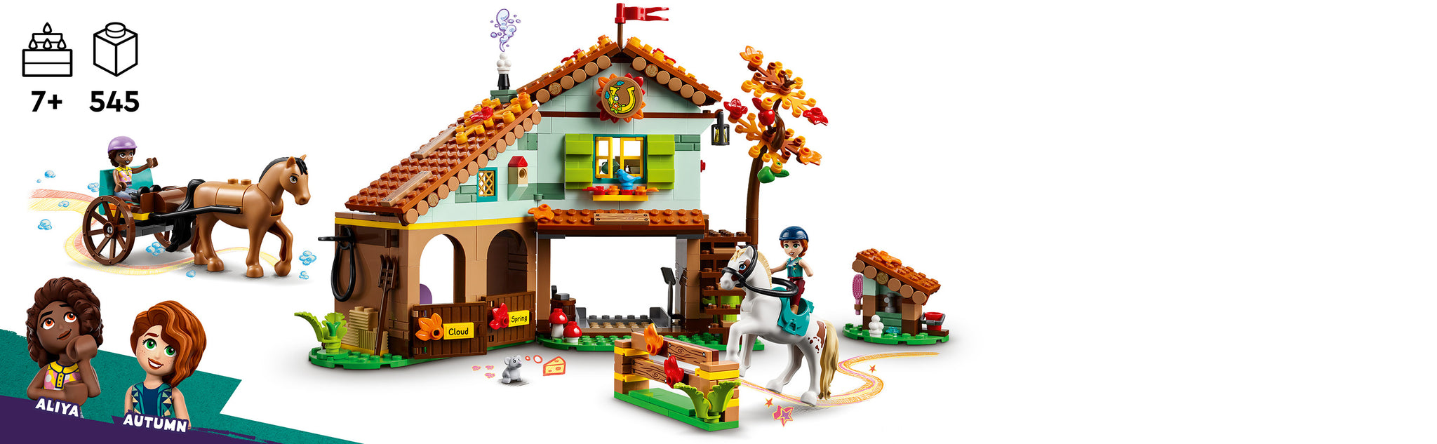 LEGO 41745 Autumn's Paardenstal