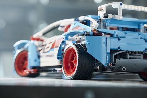 LEGO 42077 Technic Blue Racing Car