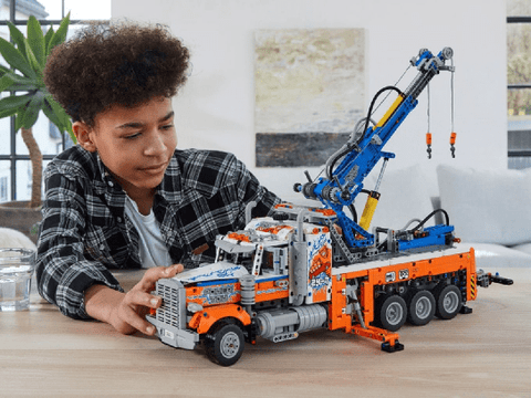 View the LEGO 42128 Rugged Tow Truck