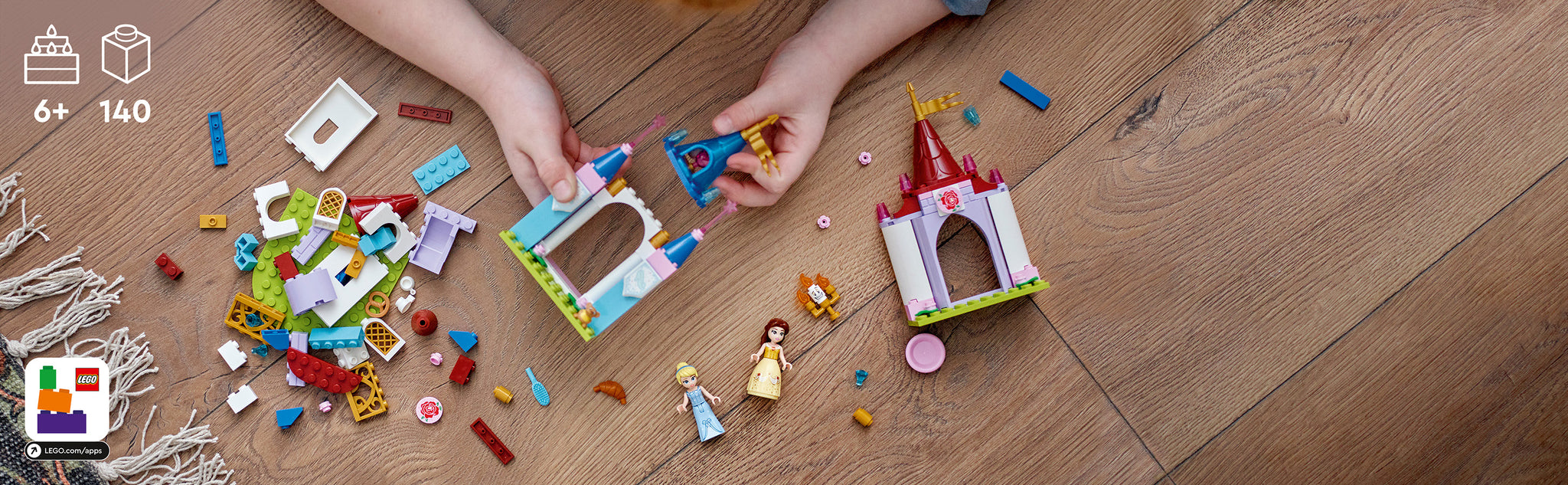 LEGO 43219 Disney Princess creatieve kastelen
