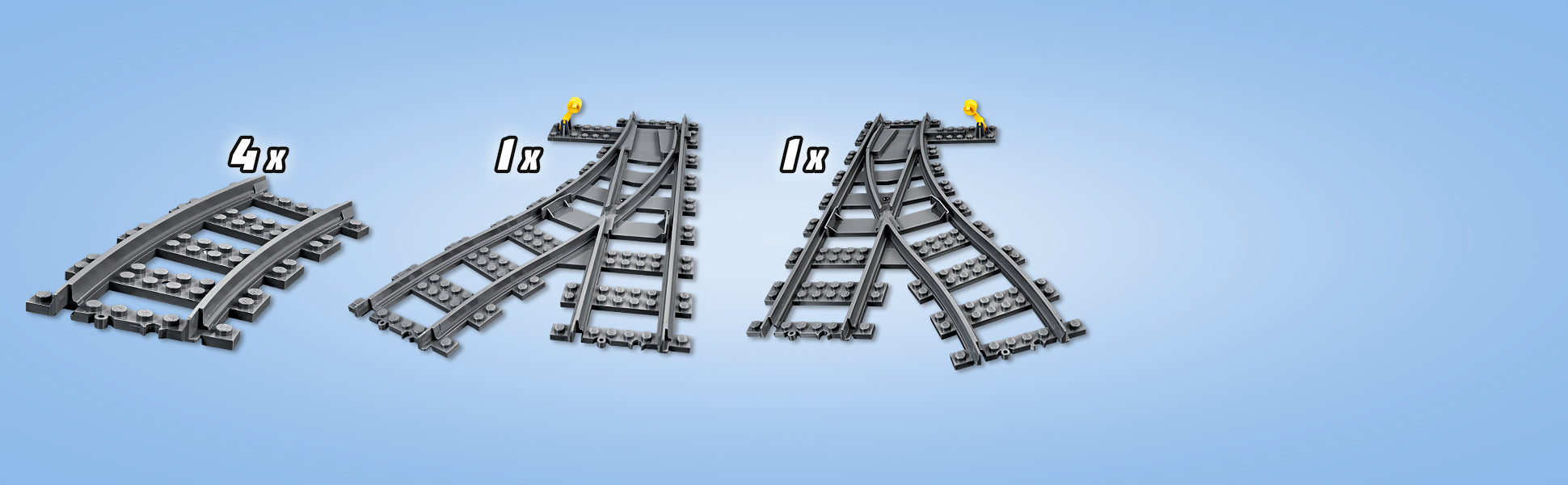 LEGO 60238 Train Track Switches