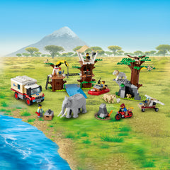 LEGO 60307 Wildlife Redding kamp in de jungle