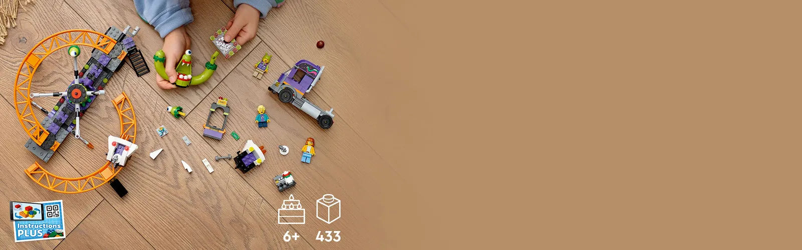 LEGO 60313 Raumfahrt-Spaßauto