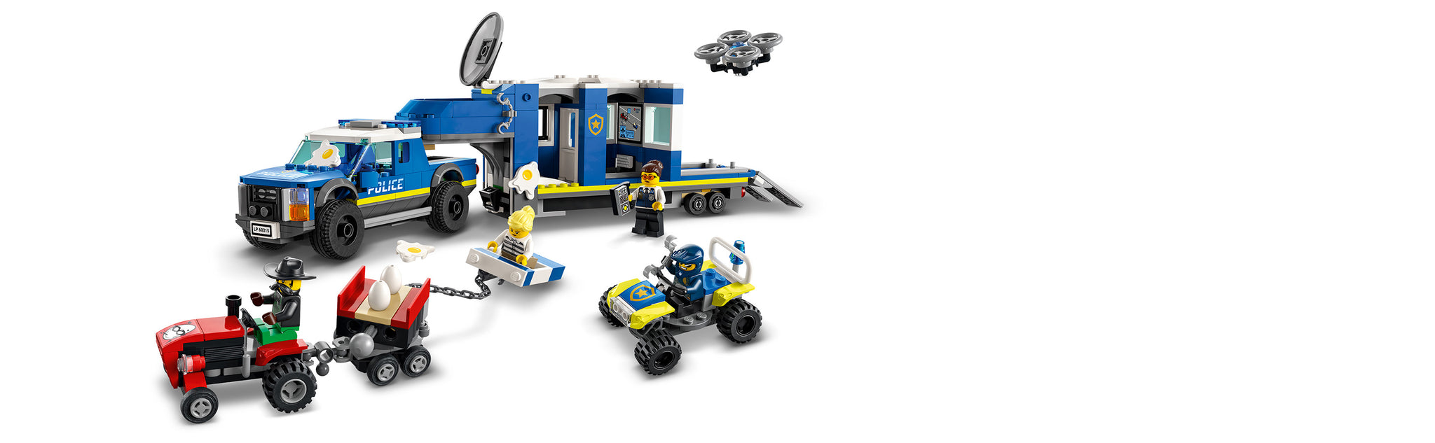 LEGO 60315 Politie commando truck
