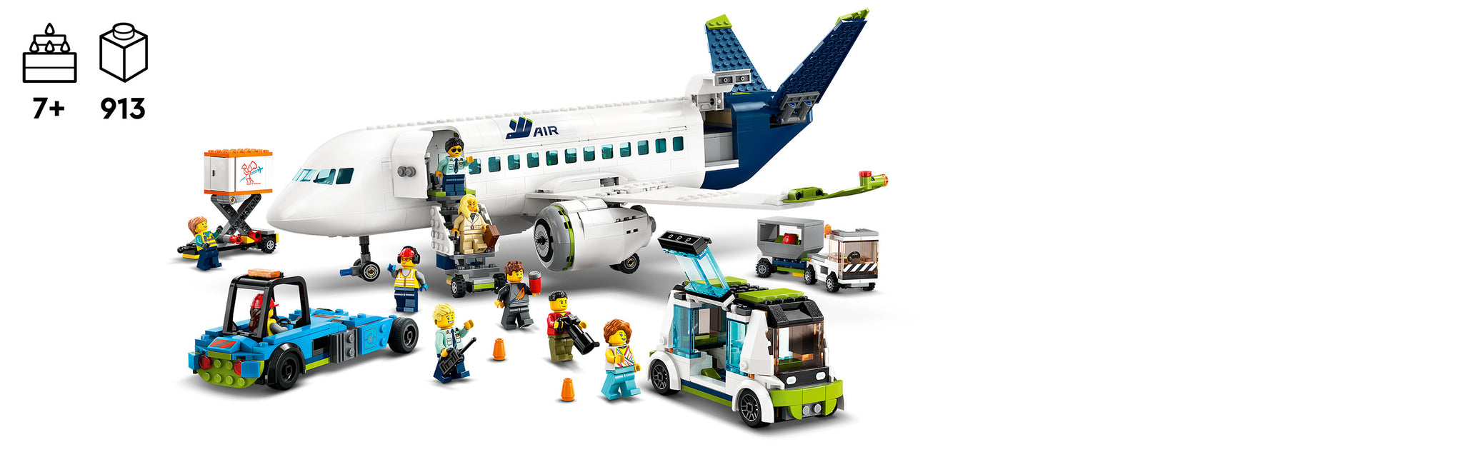 LEGO 60367 Passagiersvliegtuig
