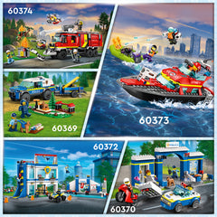 LEGO 60373 Brandweer boot