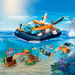 LEGO 60377 Verkennings duikboot