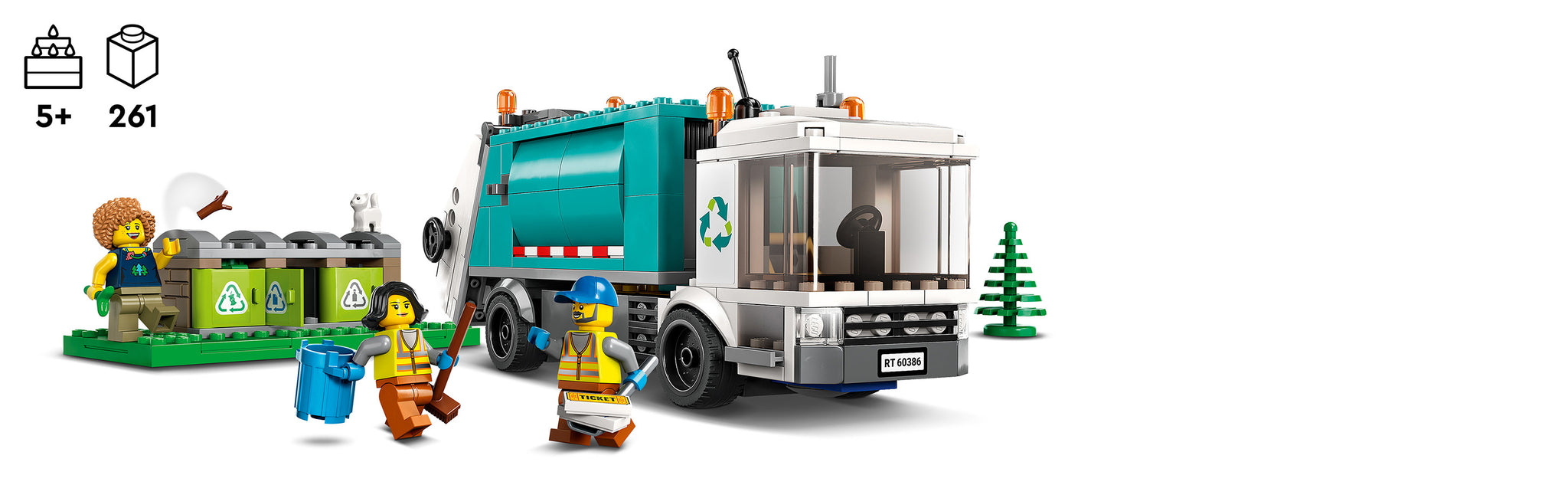 LEGO 60386 Recycle truck