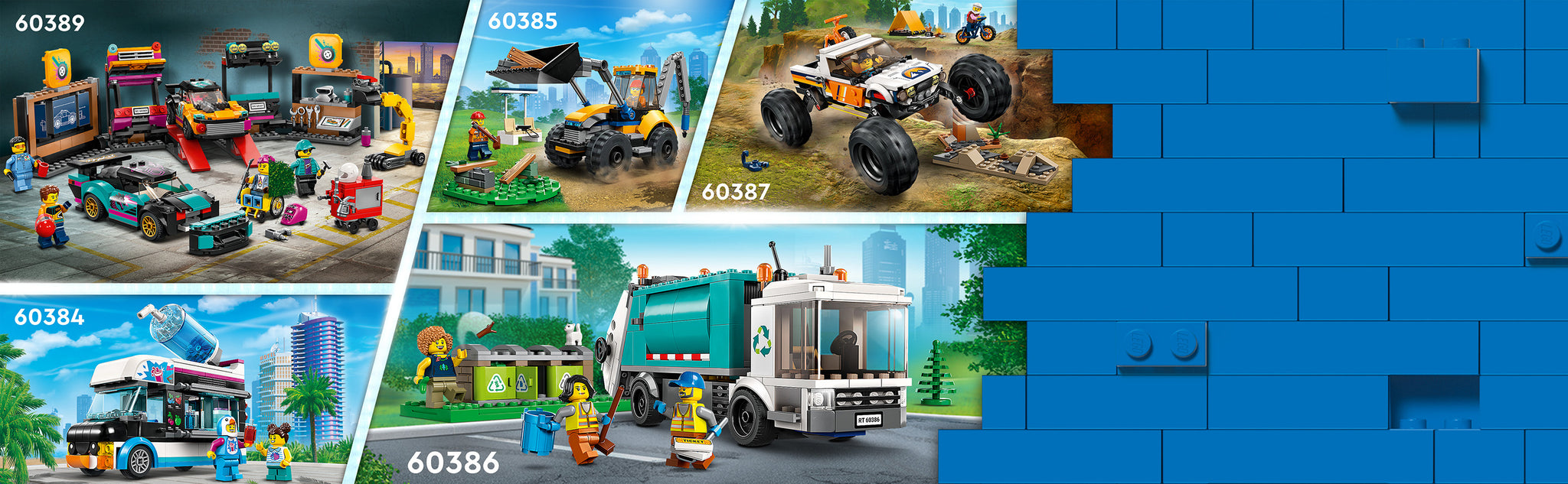 LEGO 60386 Recycle truck