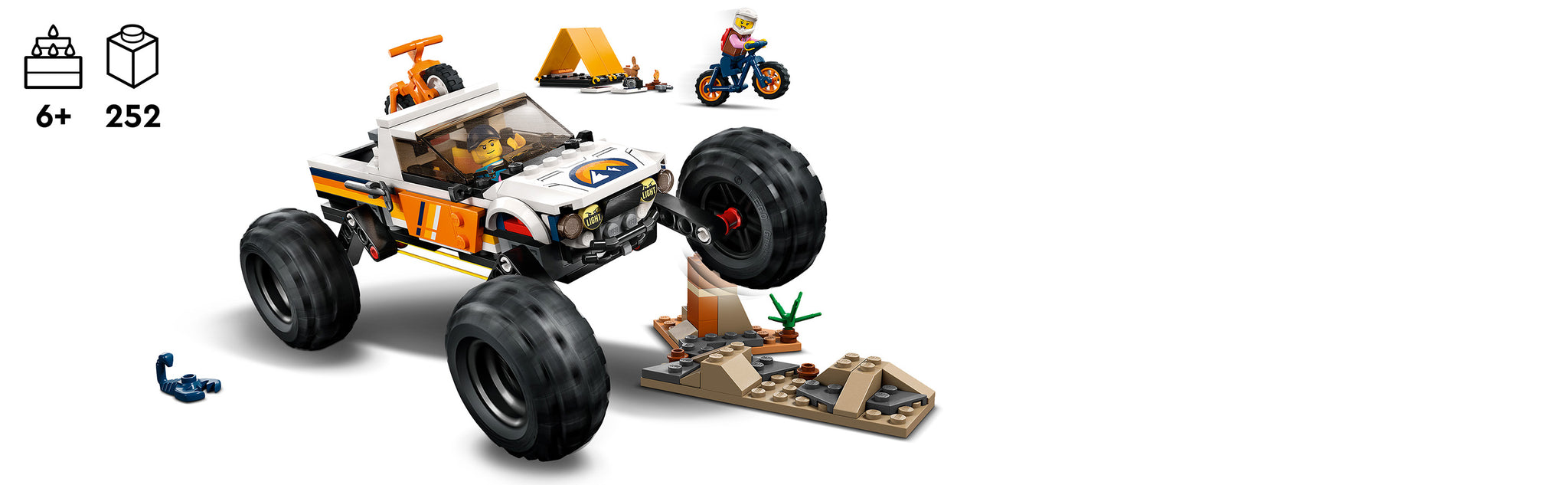 LEGO 60387 4x4 offroad-avonturen