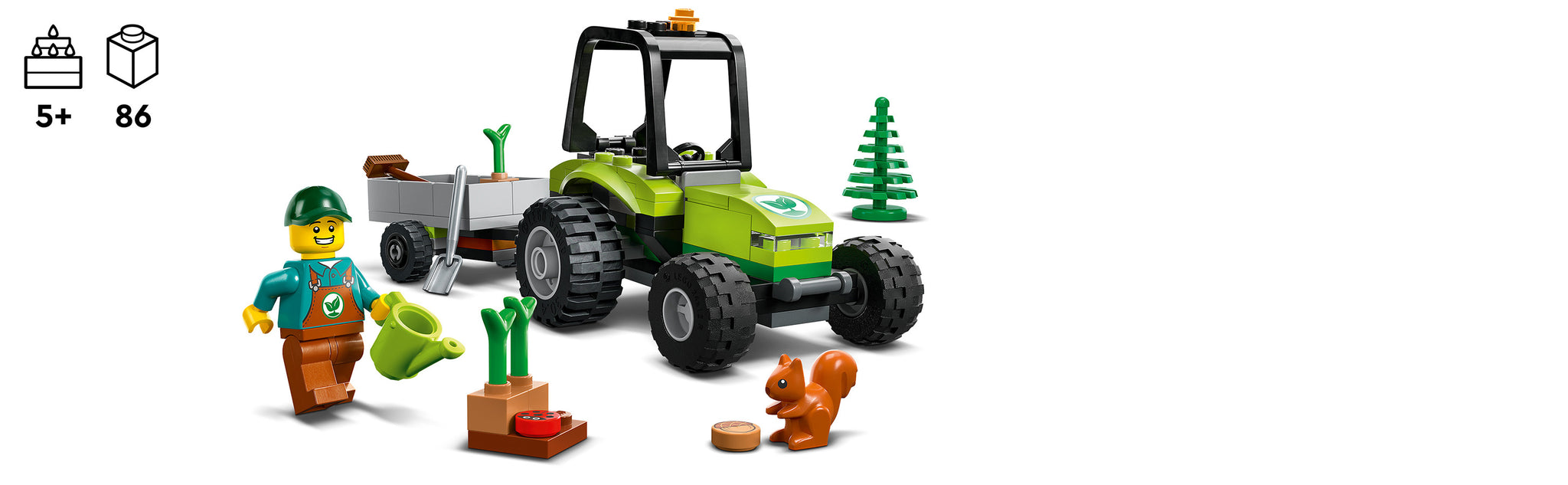 LEGO 60390 Park Tractor