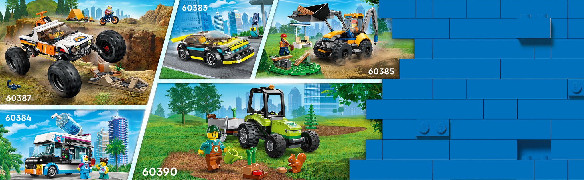 LEGO 60390 Park Traktor