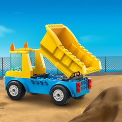 LEGO 60391 Dump truck, construction truck and demolition crane