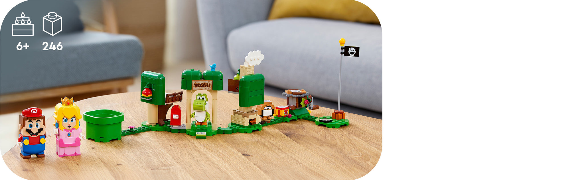 LEGO 71406 Uitbreidingsset: Yoshi’s cadeauhuisje