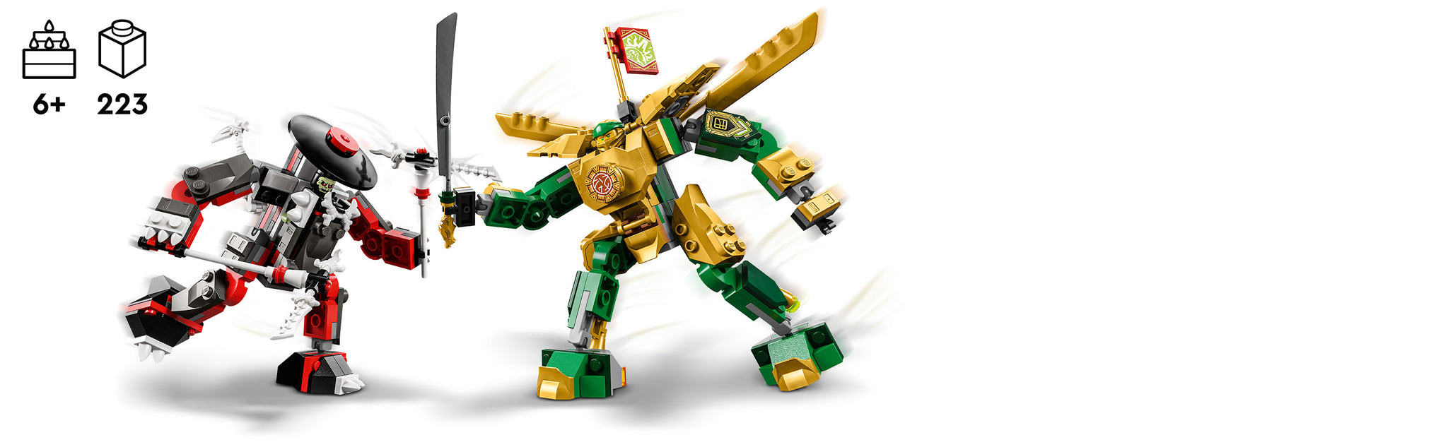 LEGO 71781 Lloyd’s Mech Battle EVO