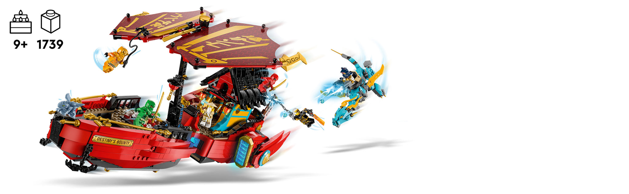 LEGO 71797 Destiny's Bounty – race against the clock