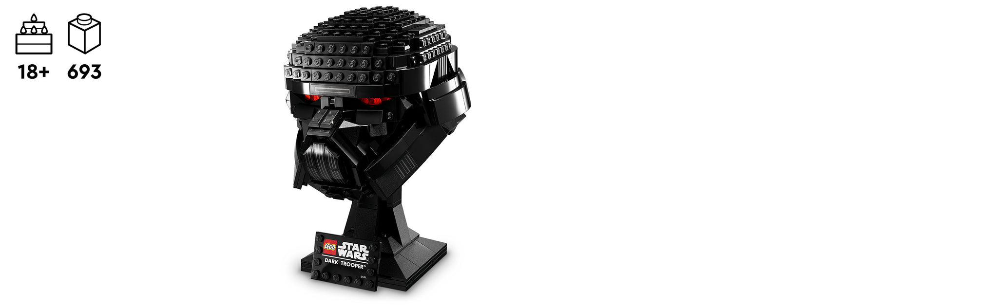 LEGO 75343 Dark Trooper™ helm StarWars