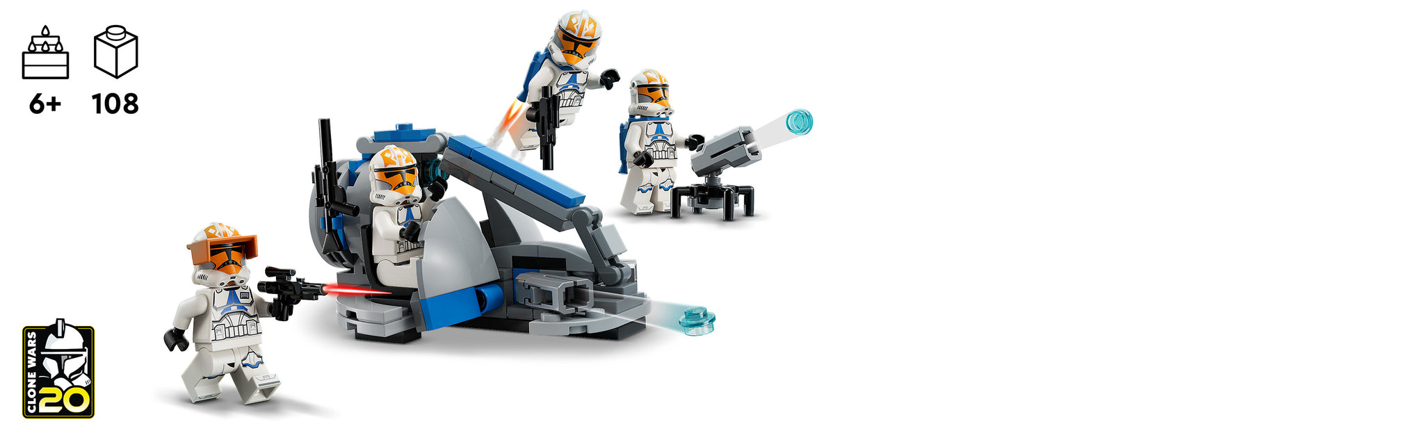LEGO 75359 332nd Ahsoka's Clone Trooper™ Battle Pakket
