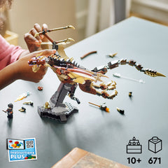 LEGO 76406 Hongaarse Hoornstaart draak