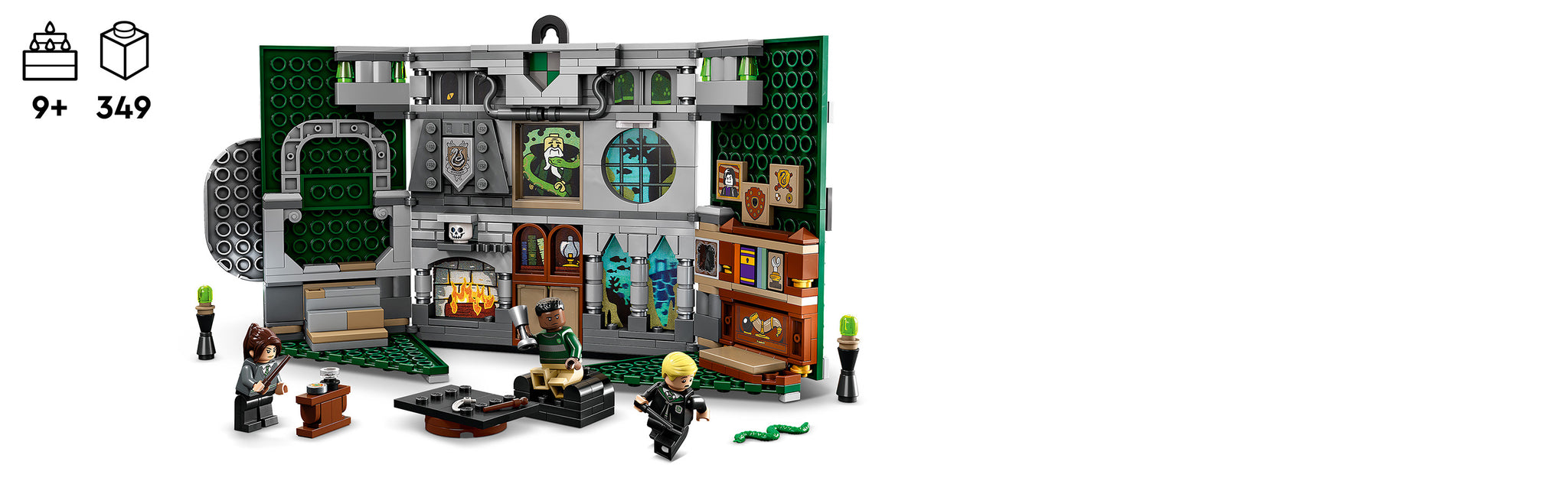 LEGO 76410 Slytherin™-Hausbanner