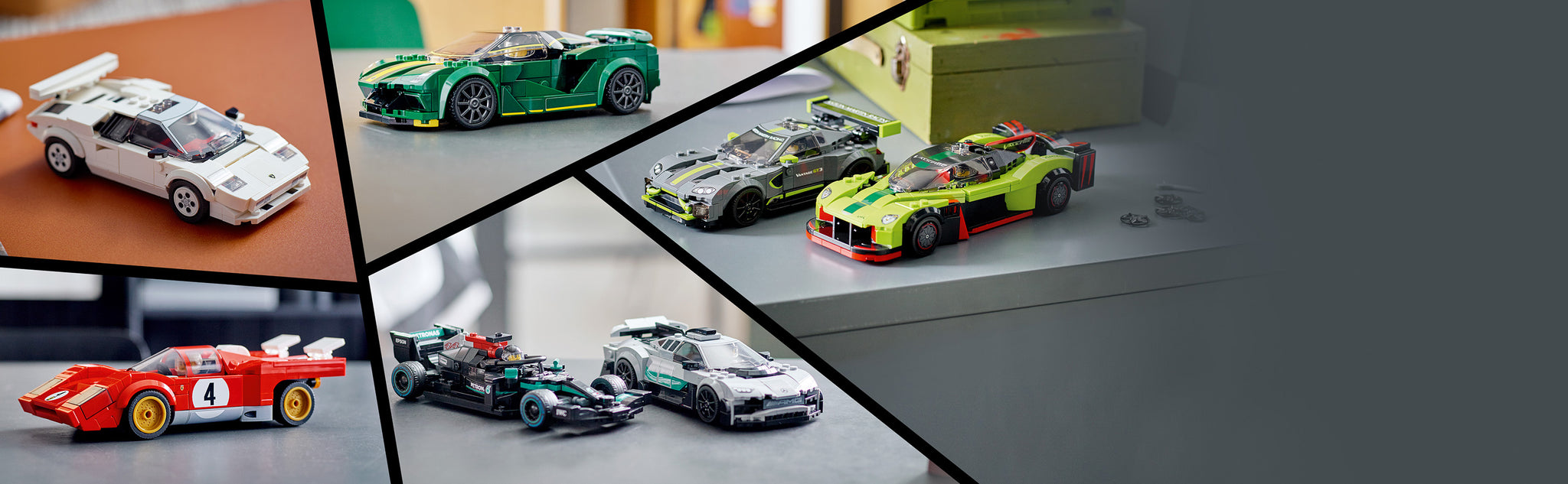 LEGO 76909 Mercedes-AMG F1 W12 E Performance & Mercedes-AMG Project One