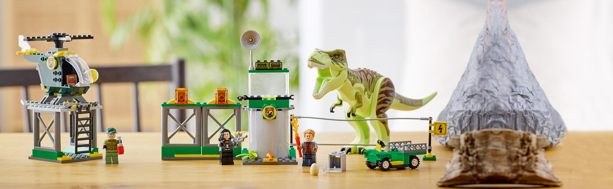 LEGO 76944 T.-Rex-Dinosaurier-Flucht