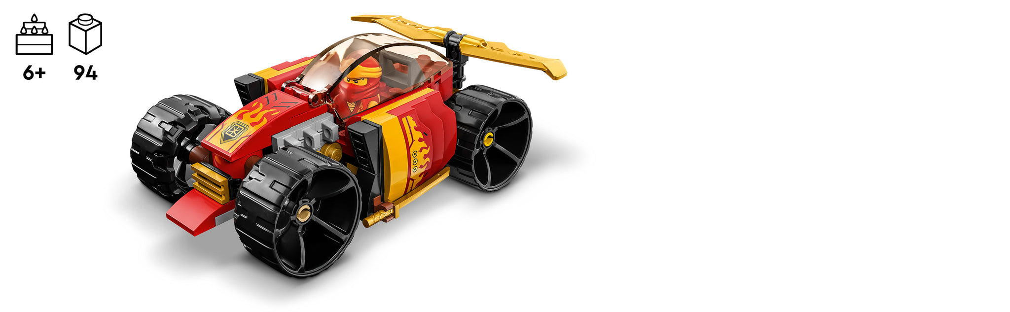 LEGO 71780 Kai's Ninja Race Car EVO