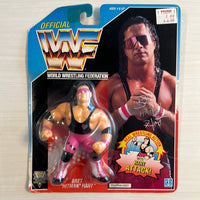 Bret the Hitman Hart Series 8 WWF Hasbro - Purple Heart