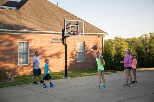 at home basketball games - basketball driveway games