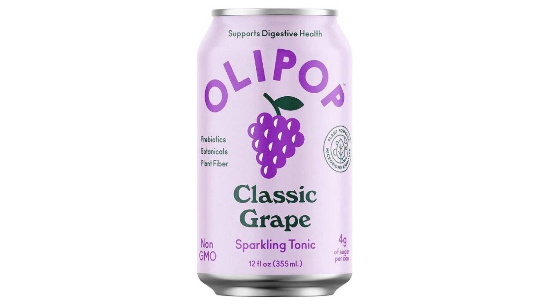 Olipop - Prebiotic Sparkling Tonic Drinks, 355ml Multiple Flavours