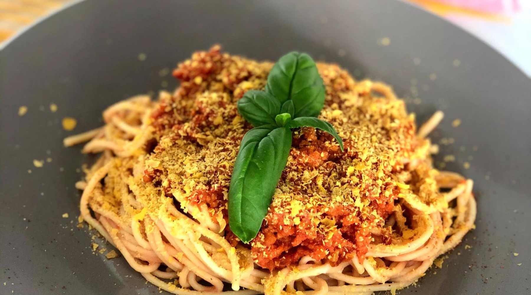 Plant-Packed Pasta Bolognese