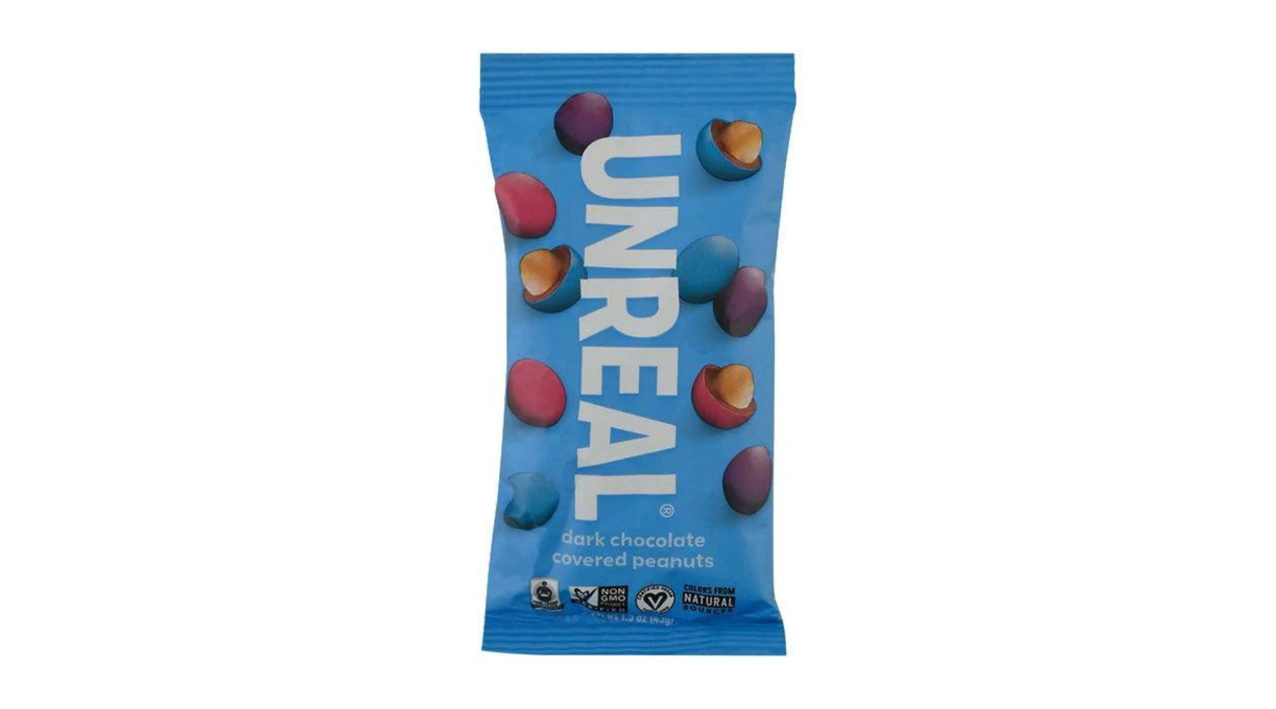 Unreal - Dark Chocolate Peanut Gems Multiple Sizes
