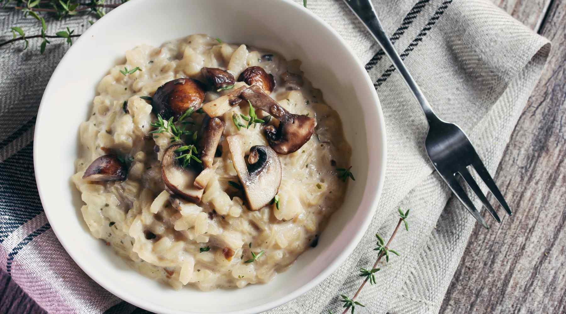 Mushroom Risotto