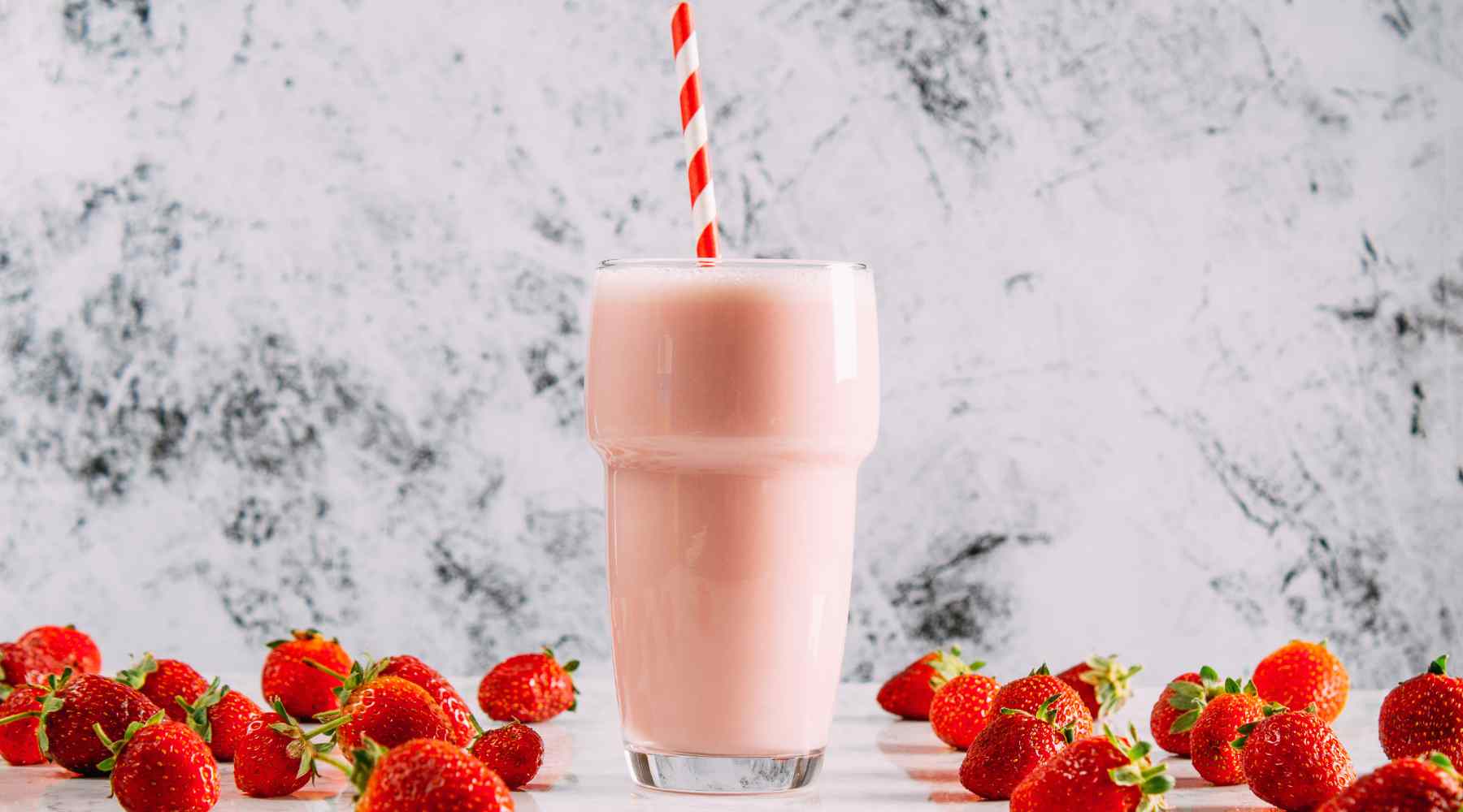 strawberry milkshake