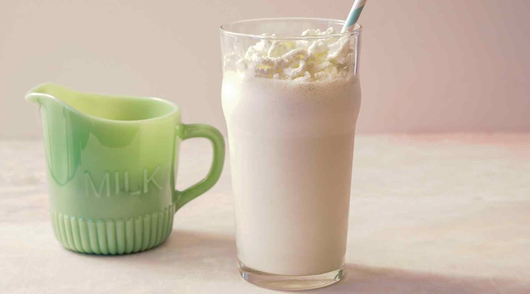 vanilla milkshake