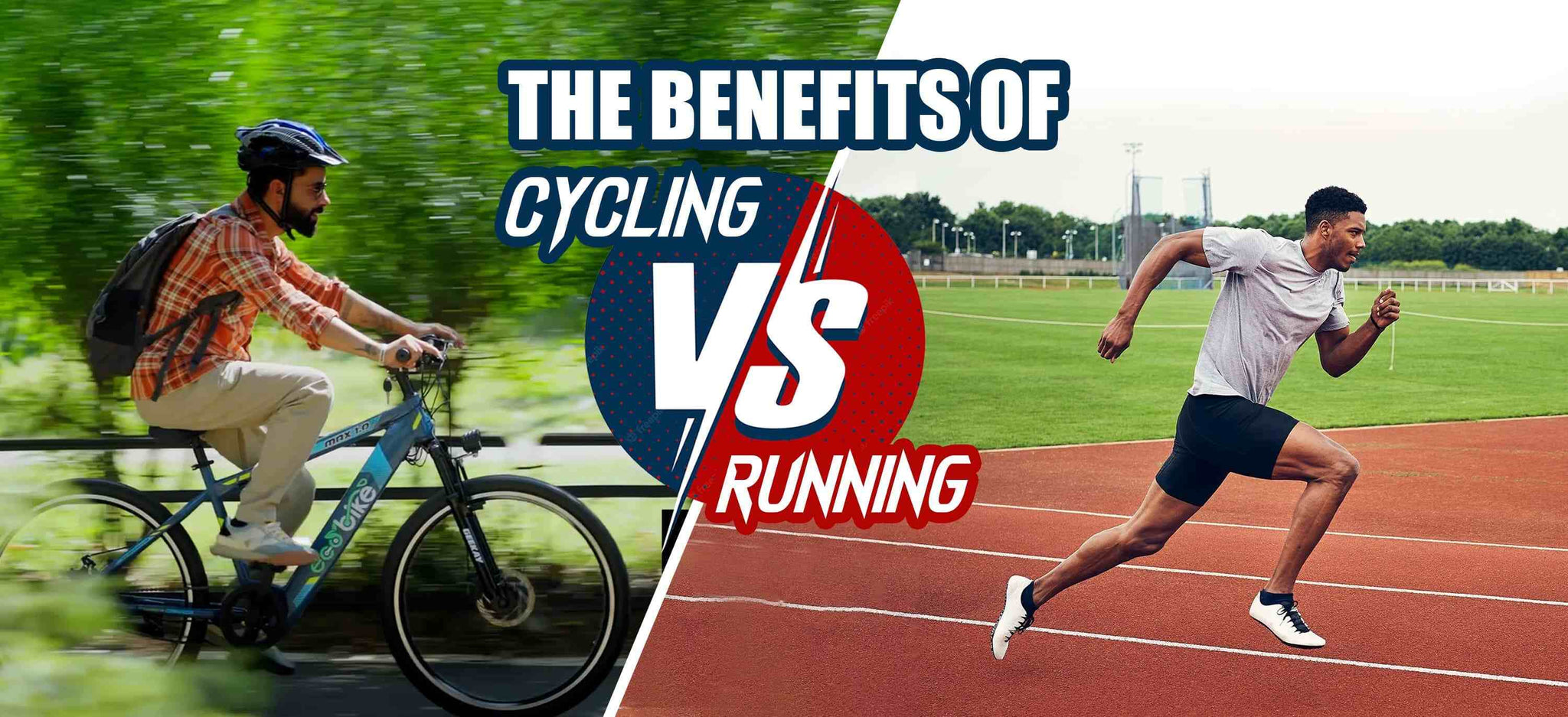 Benefits of Cycling vs Running