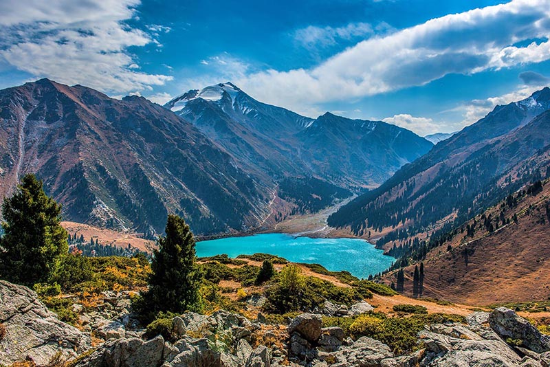 almaty blue lake