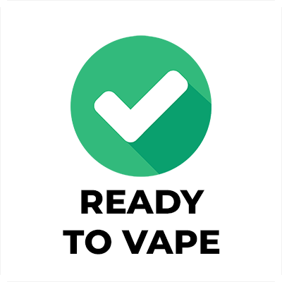 Your device is now ready for vaping!