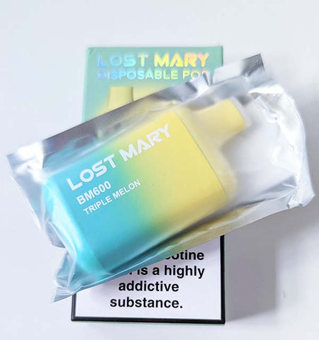 Lost Mary BM600 Vape Triple Melon packaging