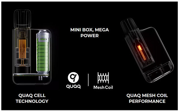 A schematic of the QUAQ Mesh Coil used in Tappo Pods