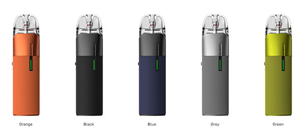 The range of colours for the Vaporesso Luxe Q2