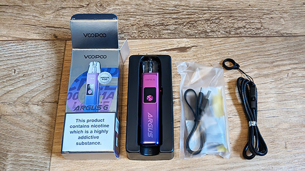 Unboxing the Voopoo Argus G Pod Kit