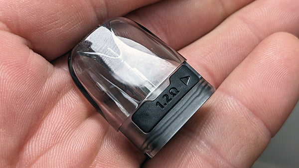 An Argus G 1.2ohm 2ml refillable pod