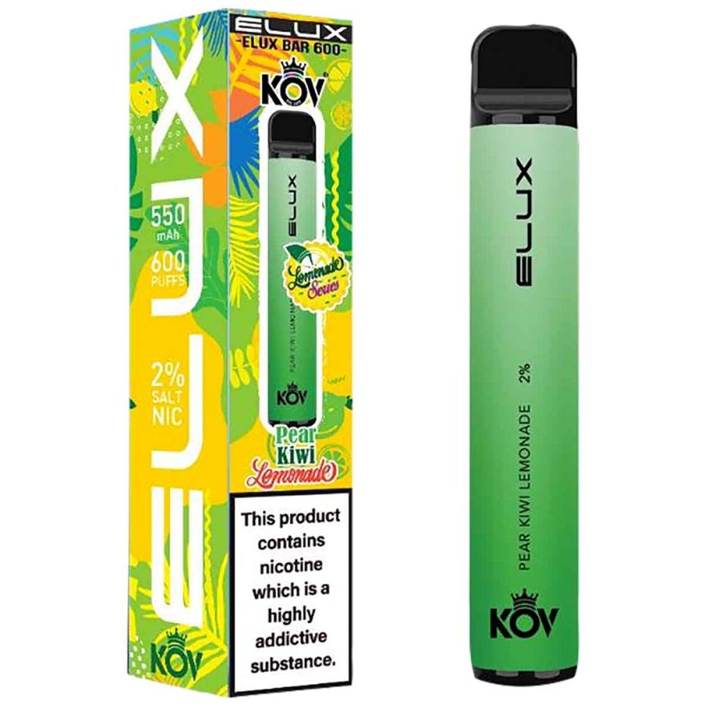 Elux 600 Legacy Pear Kiwi Lemonade Disposable Vape