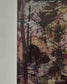 Digitaldruck auf Sicherheitsglas Bild Blüten in purpurrot I, 80x 120x 0,4 cm
