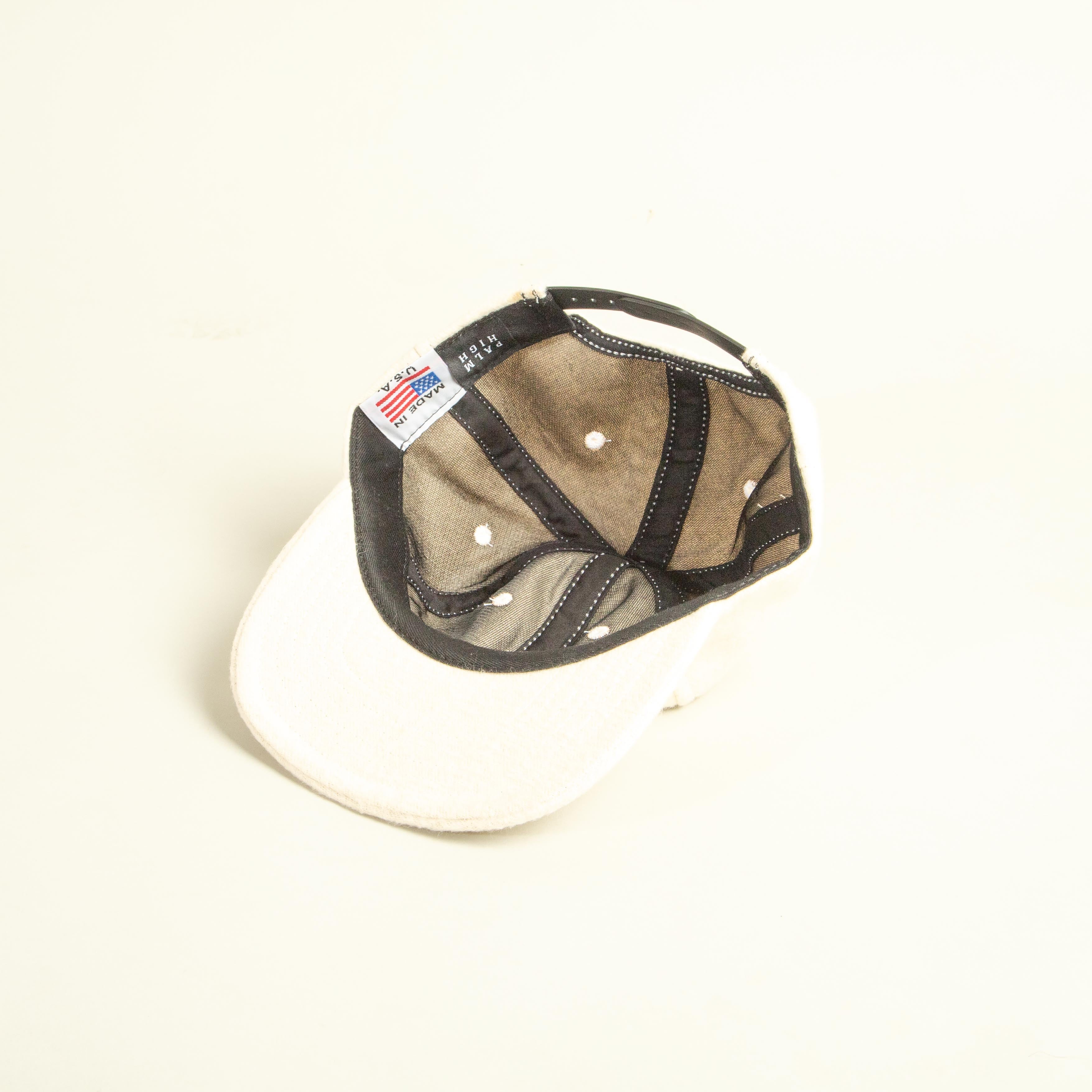 Lone Flag - Brushed Wool Cap Natural