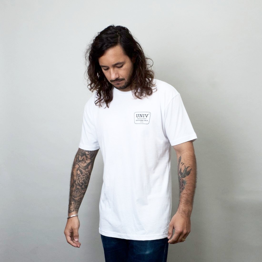 UNIV - Logo Tee White